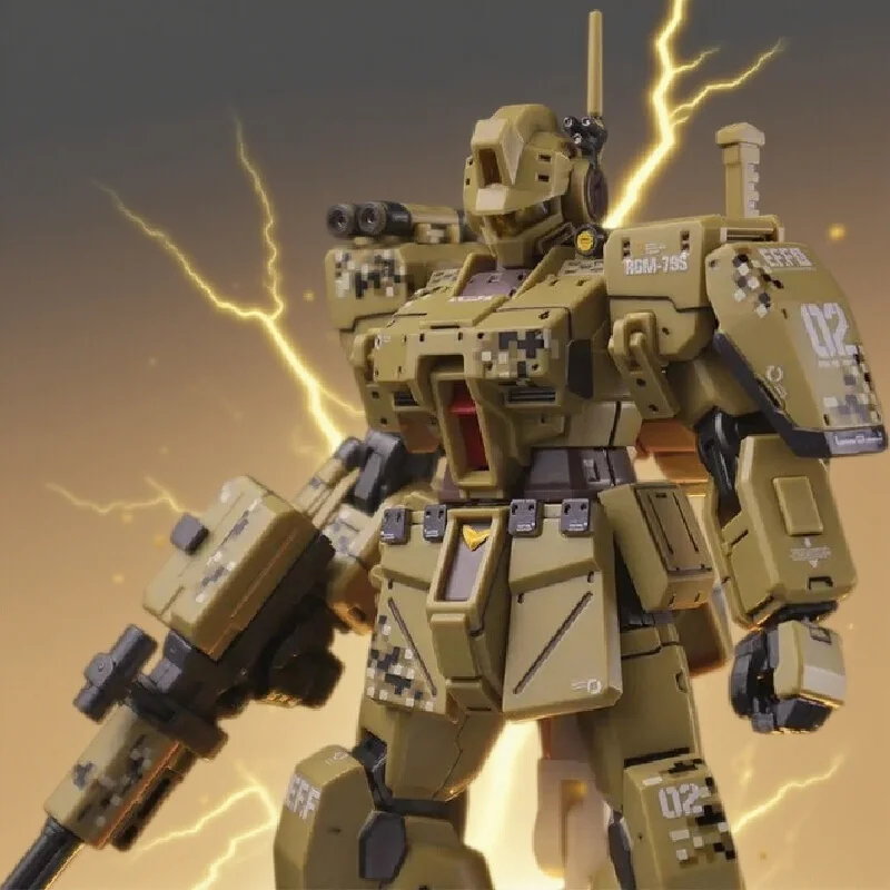 

HG 1/144 Star Edge Spartan Gm Rgm-79s Пустынный Серый Цвет Сборка Модельный Комплект Фигурки Изысканные Украшения Хлопчик Сердцебиение Игрушки