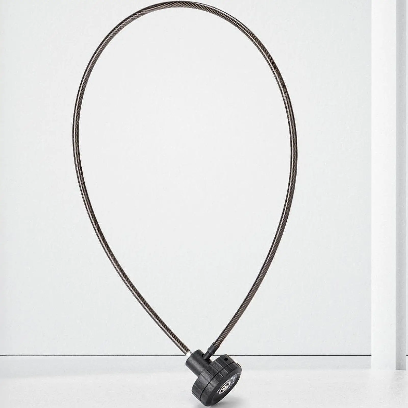 

Кабельный замок для велосипедного шлема, общая длина 63,5 см, портативный защитный замок, легкий вес