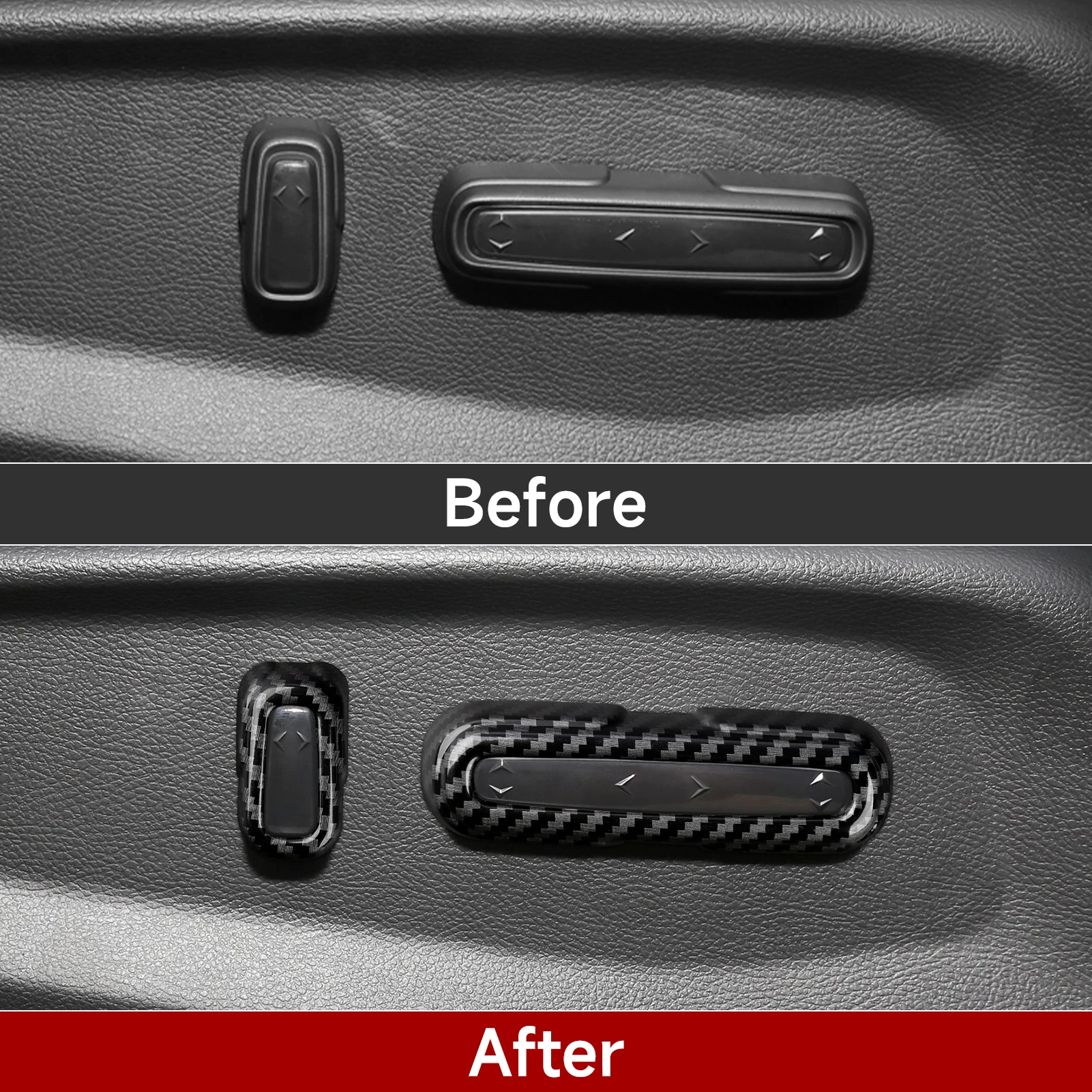 Auto-Mittelkonsole, Schalthebel, Lenkradverkleidung für Honda Accord 10. Generation 2018-2022 Zubehör. ABS-Kohlefaser-Innenausstattung. – Detail 28