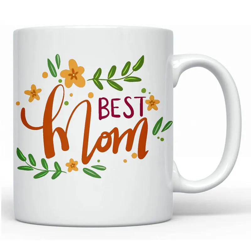 Imagem -03 - Diy Custom Picture Ceramic Cup Sublimação Blank Tea Coffee Cup Friend Birthday Gift