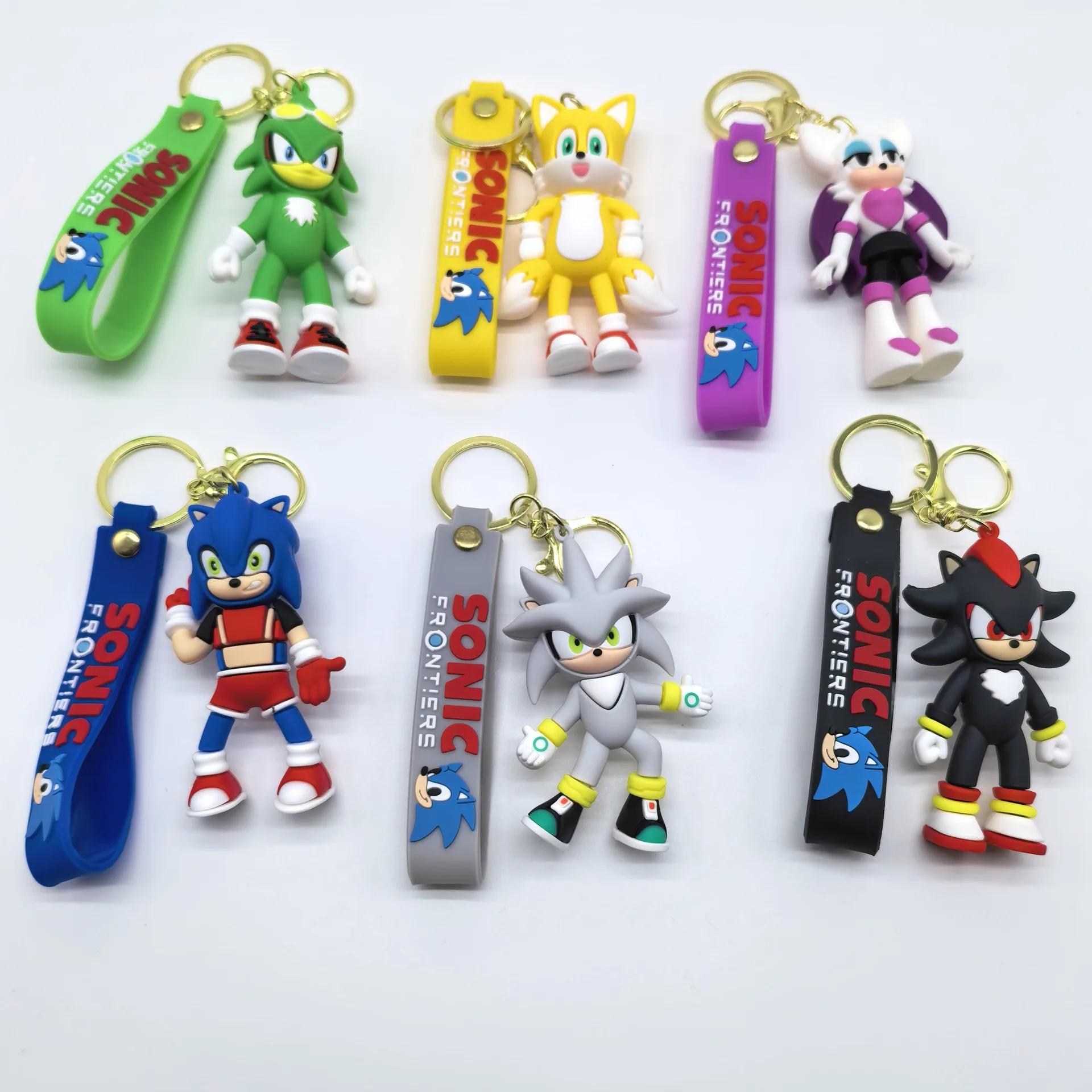 

New Cross Border Creative Cartoon Sonic Doll Keychain Bag Car Keychain Gift Wholesaley2k Fashion Toys Anime Cartoon Frind