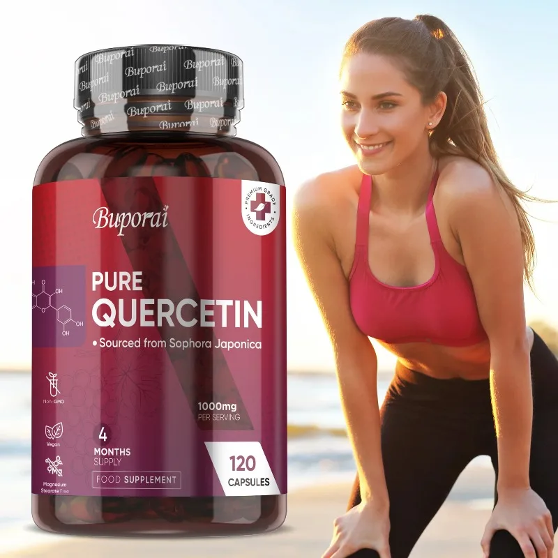 

Капсулы Quercetin 1000 мг — способствует здоровью сердца и сердечно-сосудистой, здоровья сотовой связи, повышает иммунитет и повышает производительность.