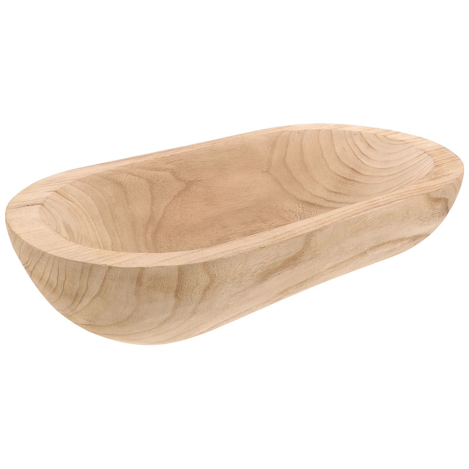 

Rustic Wooden Dough Bowl Large Wood Serving Bowl For Farmhouse Table Decor Centerpiece Home Decoration Wood Bowls