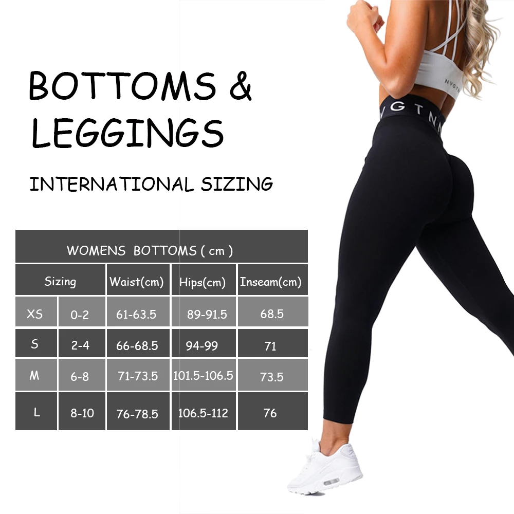 Nvgtn Frauen nahtlose Leggings hohe Taille Workout Gym Yoga hosen nv nahtlose Leggings weiche Sports trumpf hose