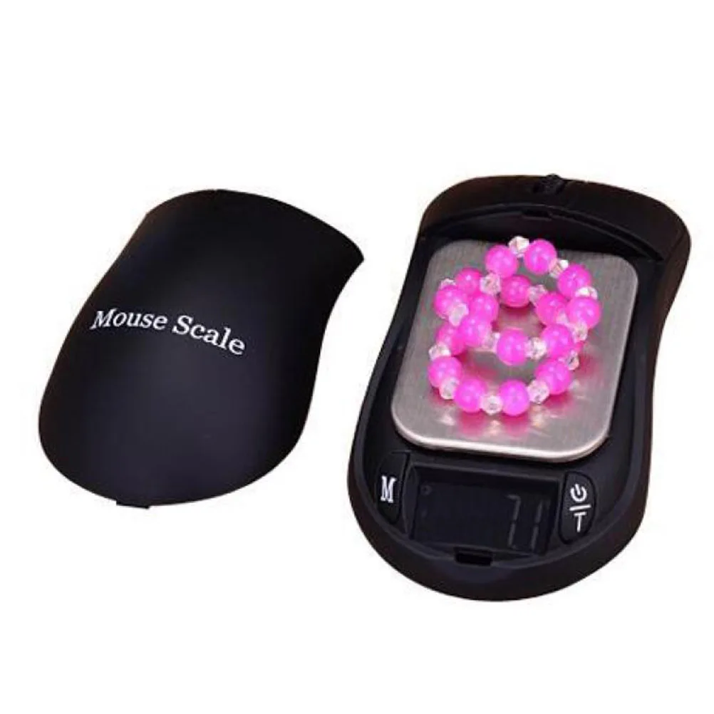 

200g/0.01 Mouse Design Gram Jewelry Scale Mini Portable Tea Gold Medicine Electronic Scale without Included