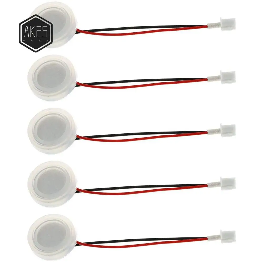 

AK25-5 Pcs 20Mm 1.7Mhz Ultrasonic Mist Maker Fogger Ceramics Discs With Wire And Sealing Ring Humidifier Accessories