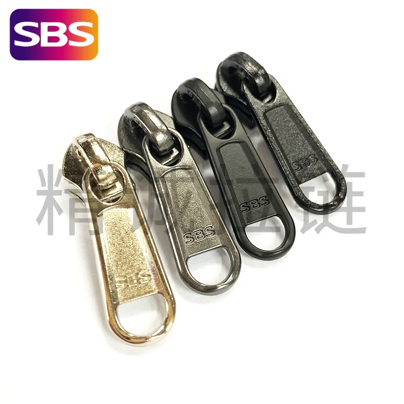 SBS 5 Nylon Elephant Trunk Head No. 5 Thick Long Brand Pull Head, Wearing Reverse Luggage Tent Pull Piece in Stock 50pieces