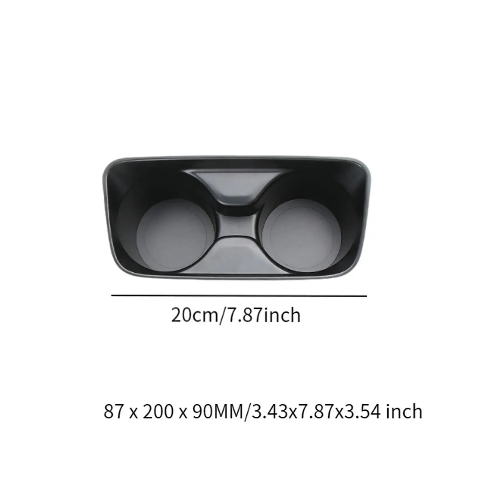 

Cup Holder Insert Replacement Plastic Auto Interior Car Accessory for BMW 4 Series F32 F33 F36