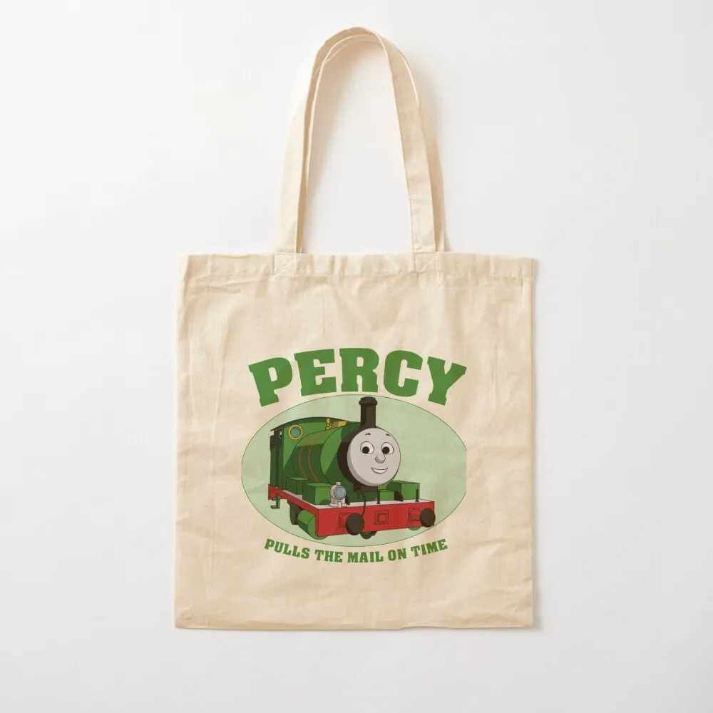 Percy - Pulls The Mail On Time Tote Bag Customizable tote bag tote bags aesthetic Shopping bags
