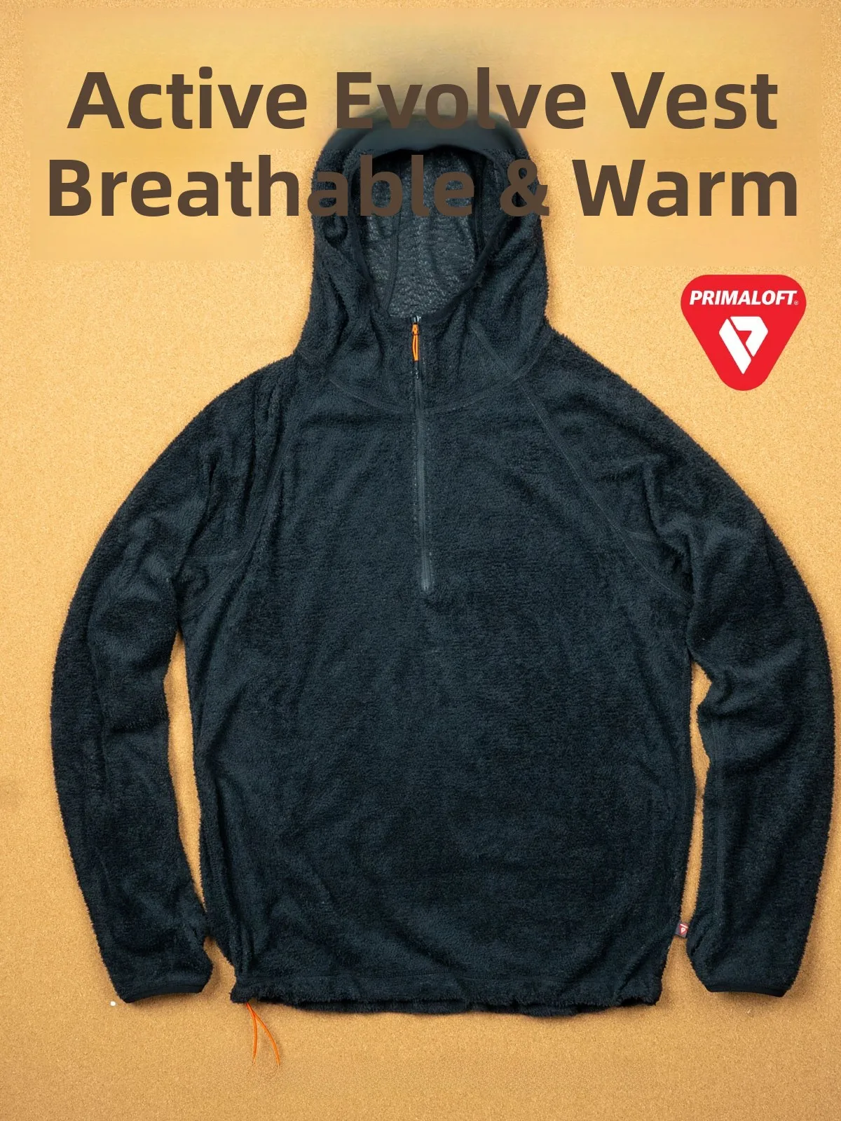 

Original Gear Primaloft Evolve Lightweight Fce Hooded Jaet /3 Zip Outdoor Breathable Warmth Ultra-Light Cam Hiking ...