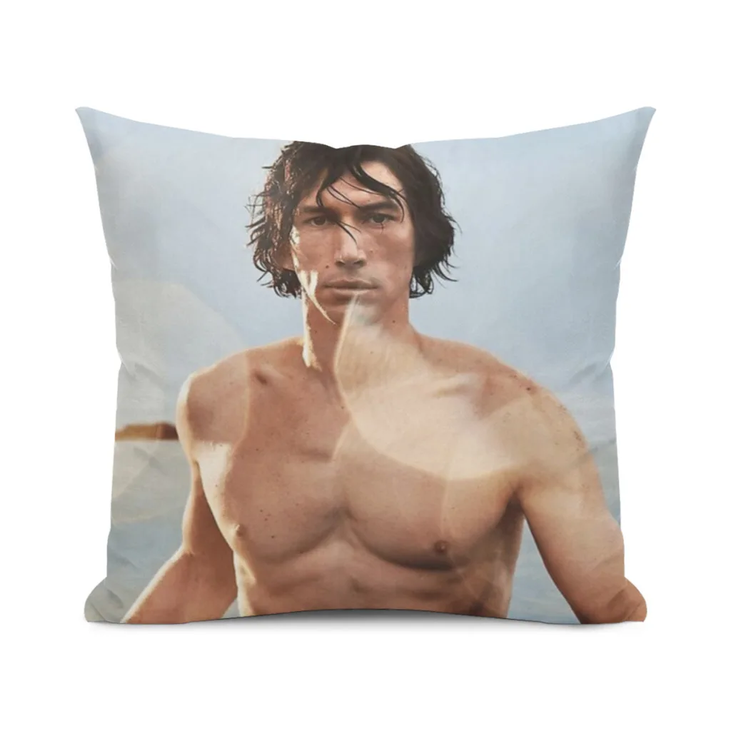 Shirtless 2021 Adam Driver Pillow Cushion Case  Dakimakura Cover Decorative Sleeping