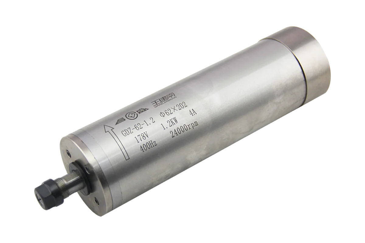 GDZ Series1.2kw Water Cooled High Speed CNC Engraving Spindle Motor