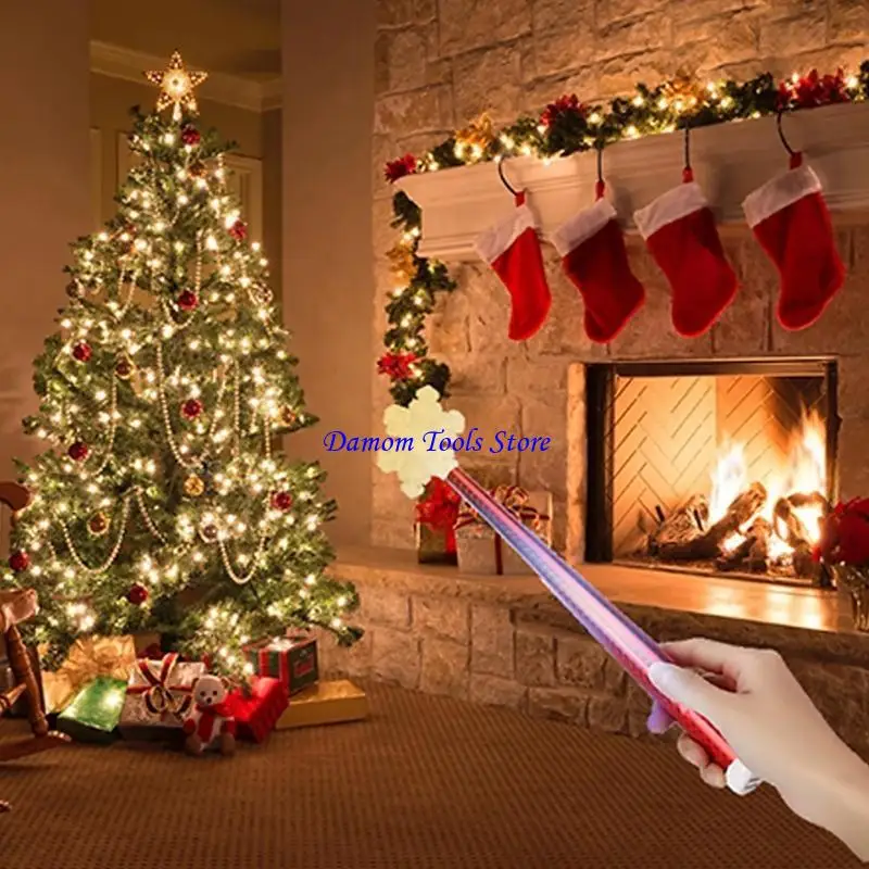 57BE Magics Wand Christmas Light Controller, Musical LED Star Controller, Wireless Remote Control Switchs Outlet Kitss for