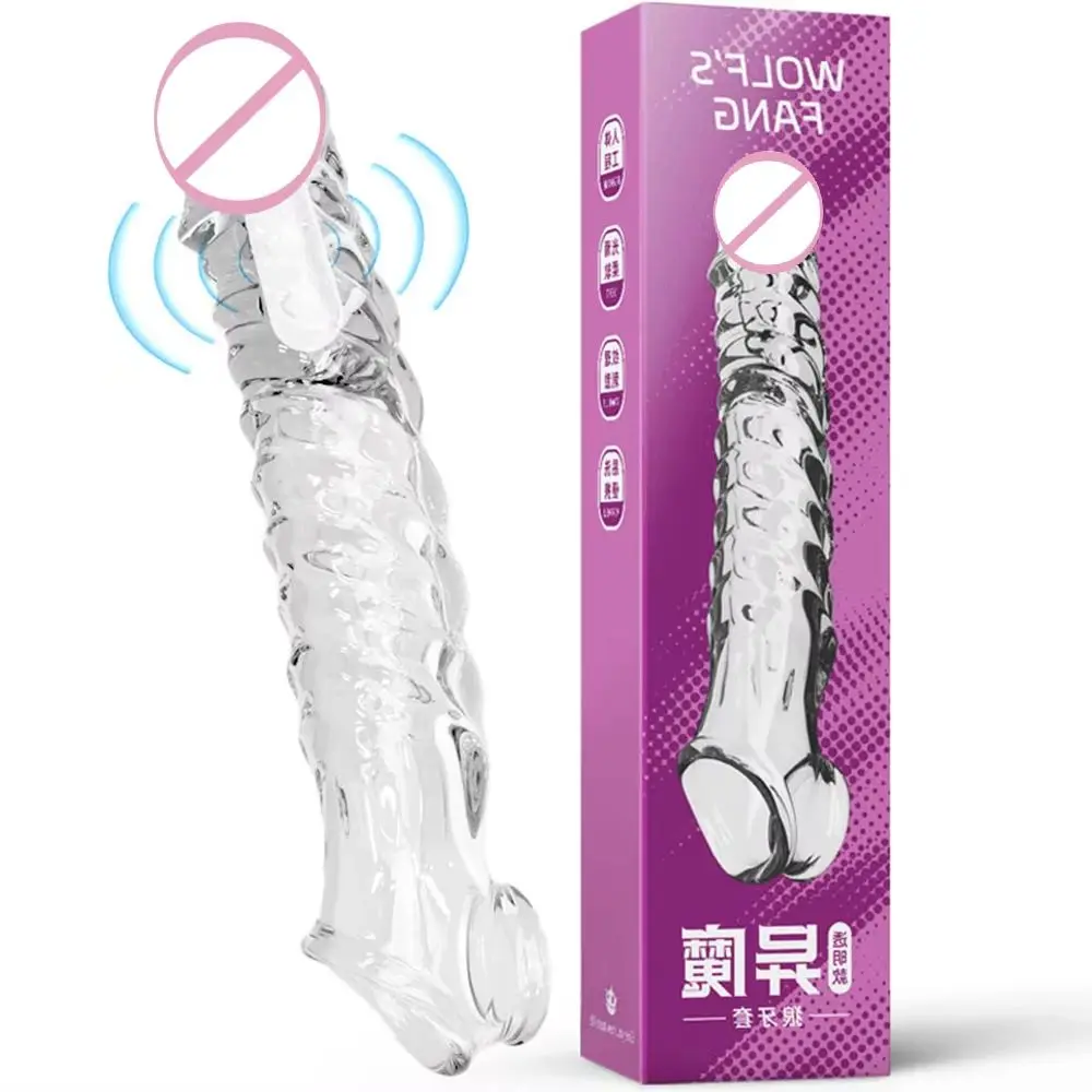 القضيب كم تأخير القذف الواقي الذكري توسيع الذكور تأخير تهتز خاتم الديك البظر مدلك تهتز غطاء القضيب لعبة الجنس