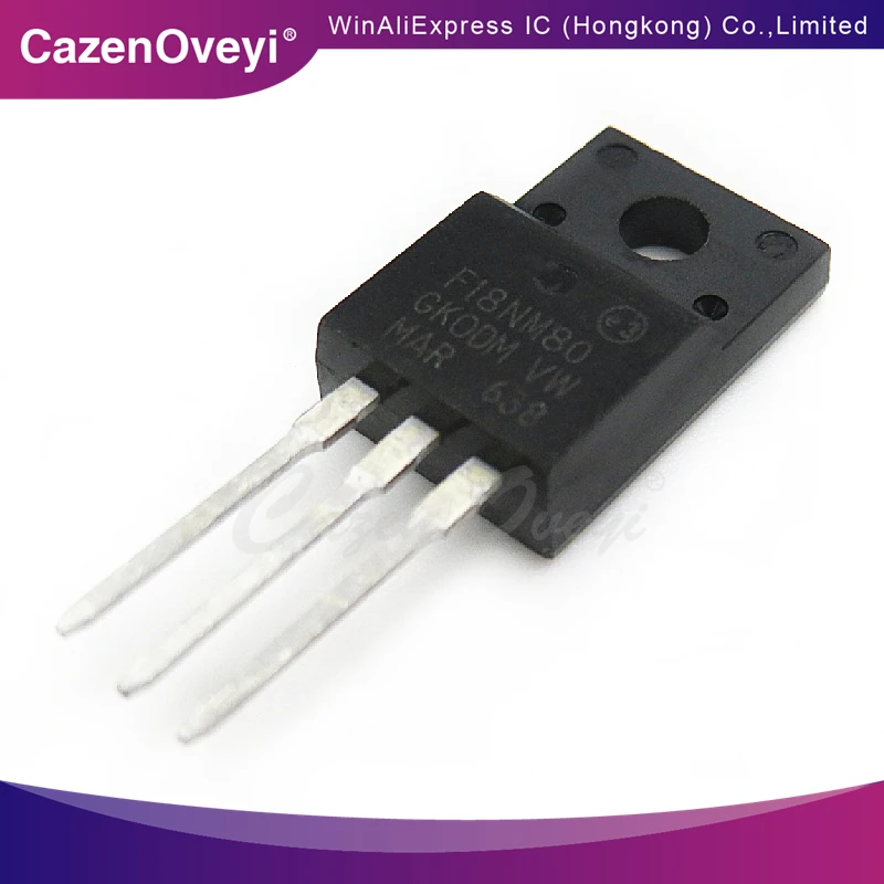 10 piezas STF18NM80 F18NM80