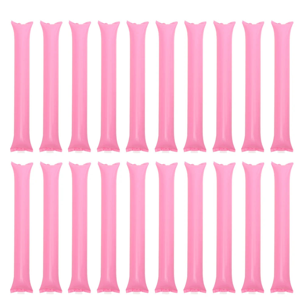 

50pcs Inflatable Cheer Sticks Lightweight for Sports Events Party Gadgets Safe PE Material