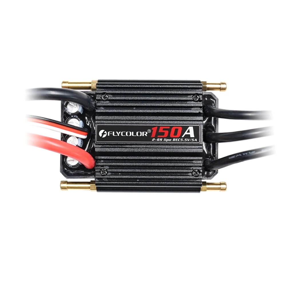 ESC brushless Flycolor 150A 120A 90A 70A 50A 2-6S Lipo BEC 5.5V/5A Flymonster pour bateau RC F21267/71