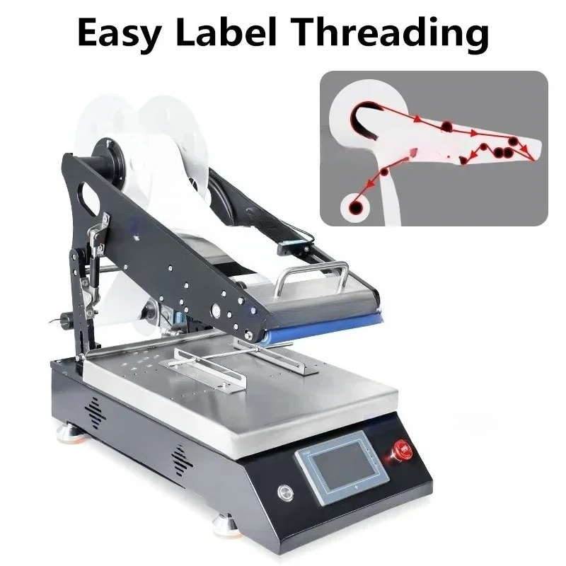 Flat Surface Square Bottle Labeling Machine Sticker Label Applicator Boxes Cartons Labeler ZS-TB4