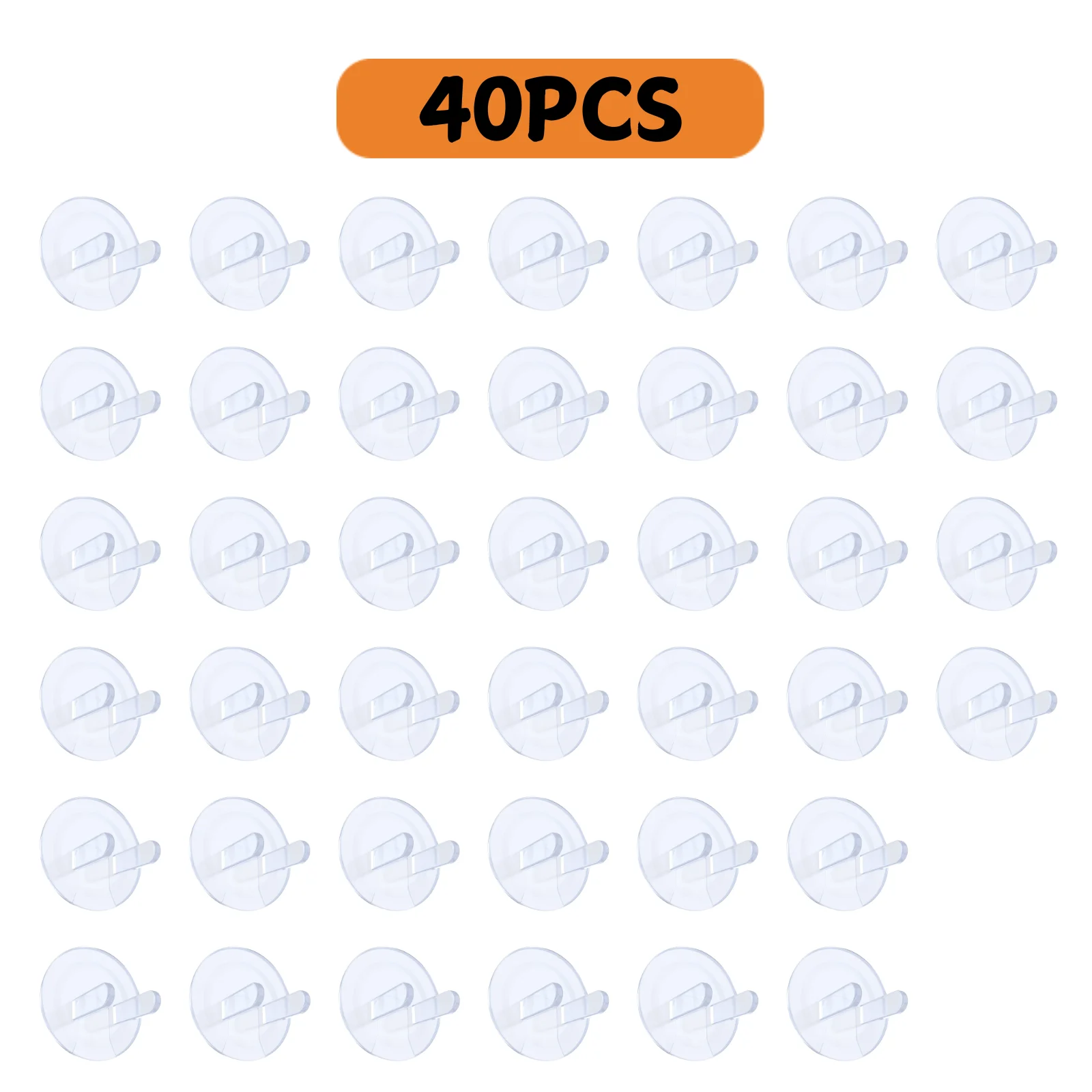 

40pcs Outlet Covers, American Standard Baby Proofing Safety Child Secure Electric Plug Protectors