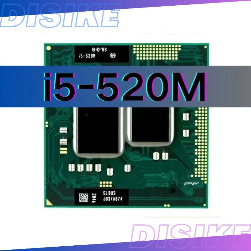 Core I5 520M i5 520M 3M Cache 2.4 GHz SLBNB SLBU3 I5-520M Socket G1 / rPGA988A