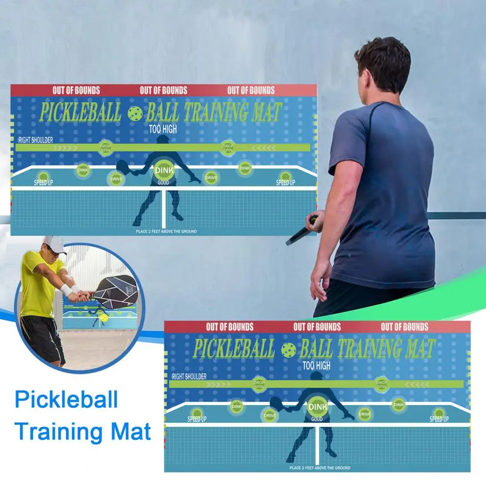 Pickleball Dink Pad Portable Pickleball Practice Rebouder Board Pickleball Dink Wall Pads For Indoor Outdoor Euipments