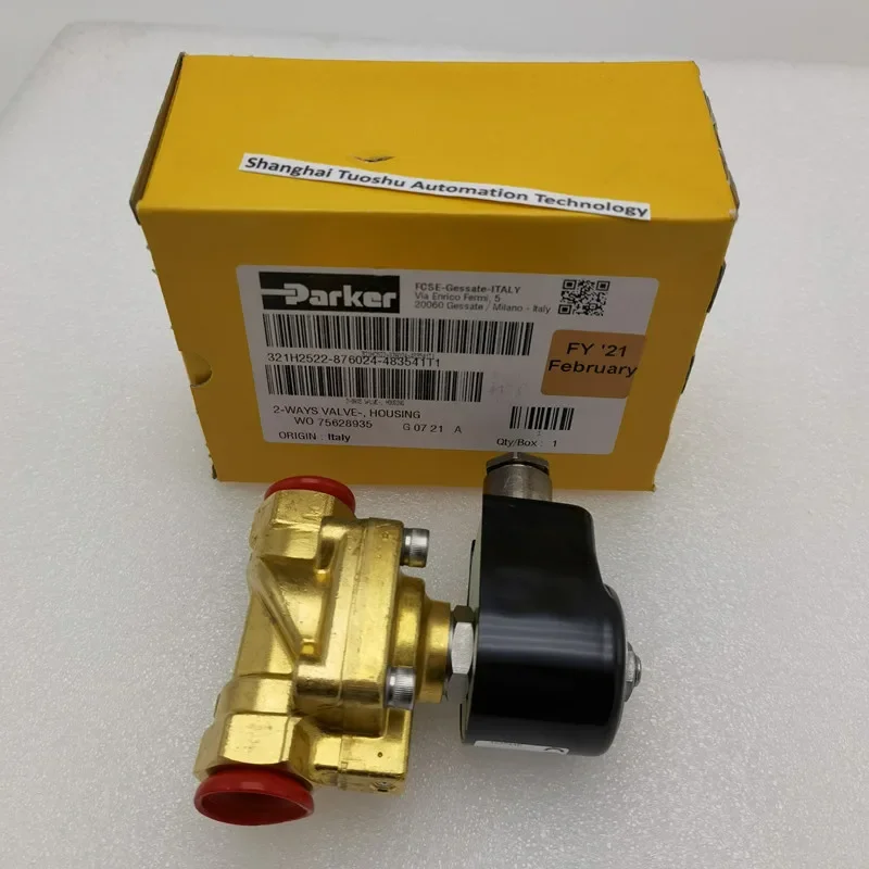 New original Parker 321H2522-852023-483541T1 2-Way Normally Closed  Solenoid Valves in stock