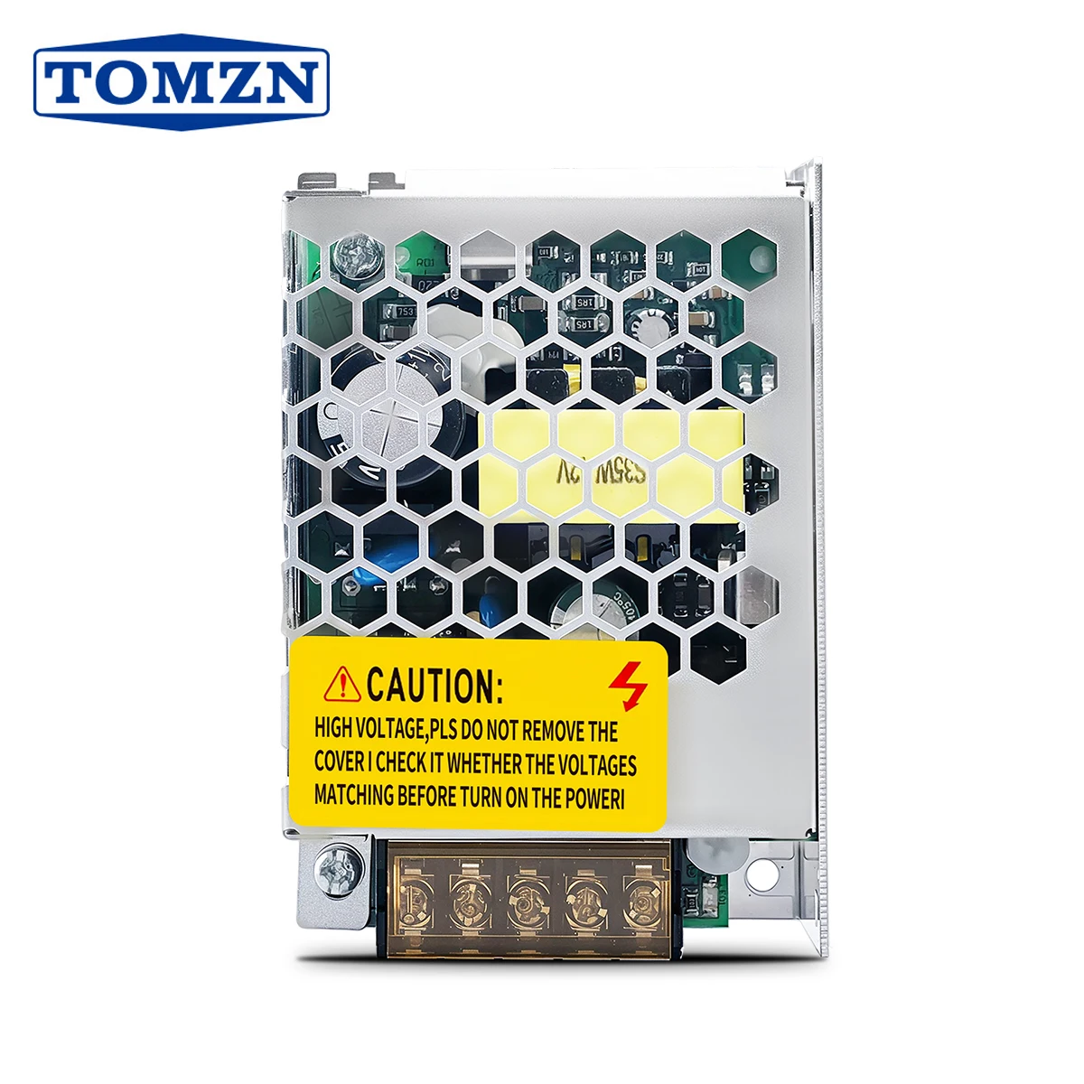 TOMZN Switching Power Supply 15W AC-DC SMPS AS Series input 100-240V output 12V 24V 36V 48V adjustable Industrial Control System
