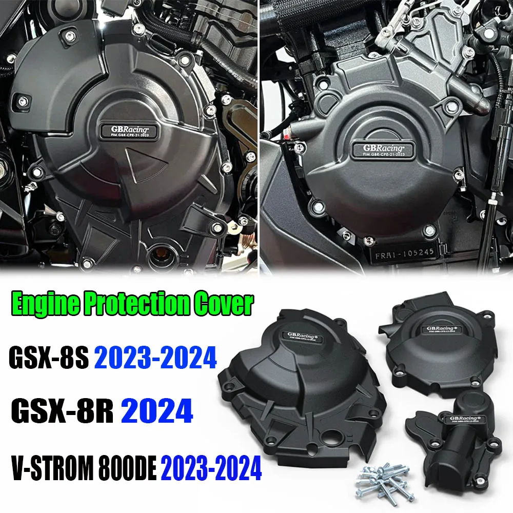 

For Suzuki GSX-8S 2023-2024 GSX-8R 2024 V-STROM 800DE 2023-2024 Motorcycle Engine Protection Cover