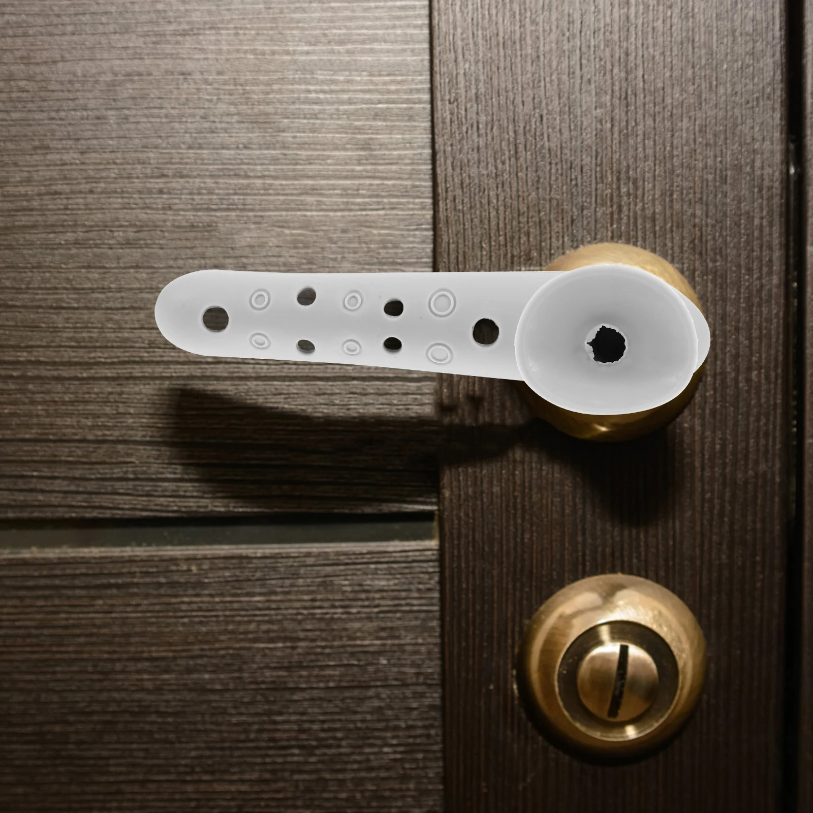 

2pcs Door Handle Cover Silicone Pliable Stretchy Skid Proof Anti Collision Wall Protector Door Knob Safety Cover Thickened