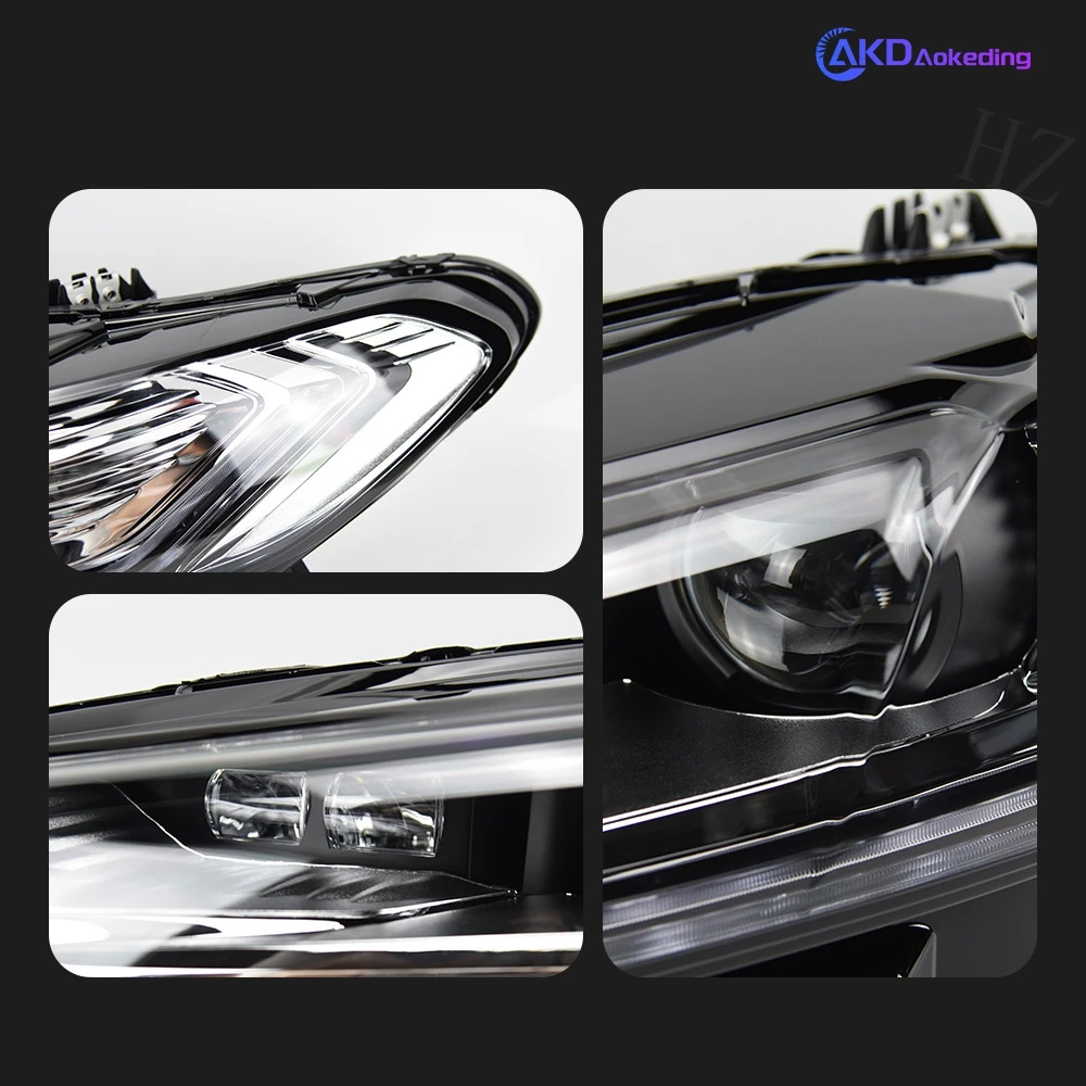 Headlight For Ford Fusion 2013-2016 Mondeo Car  LED DRL Hella 5 Xenon Lens Hid H7 Mondeo Car Accessories