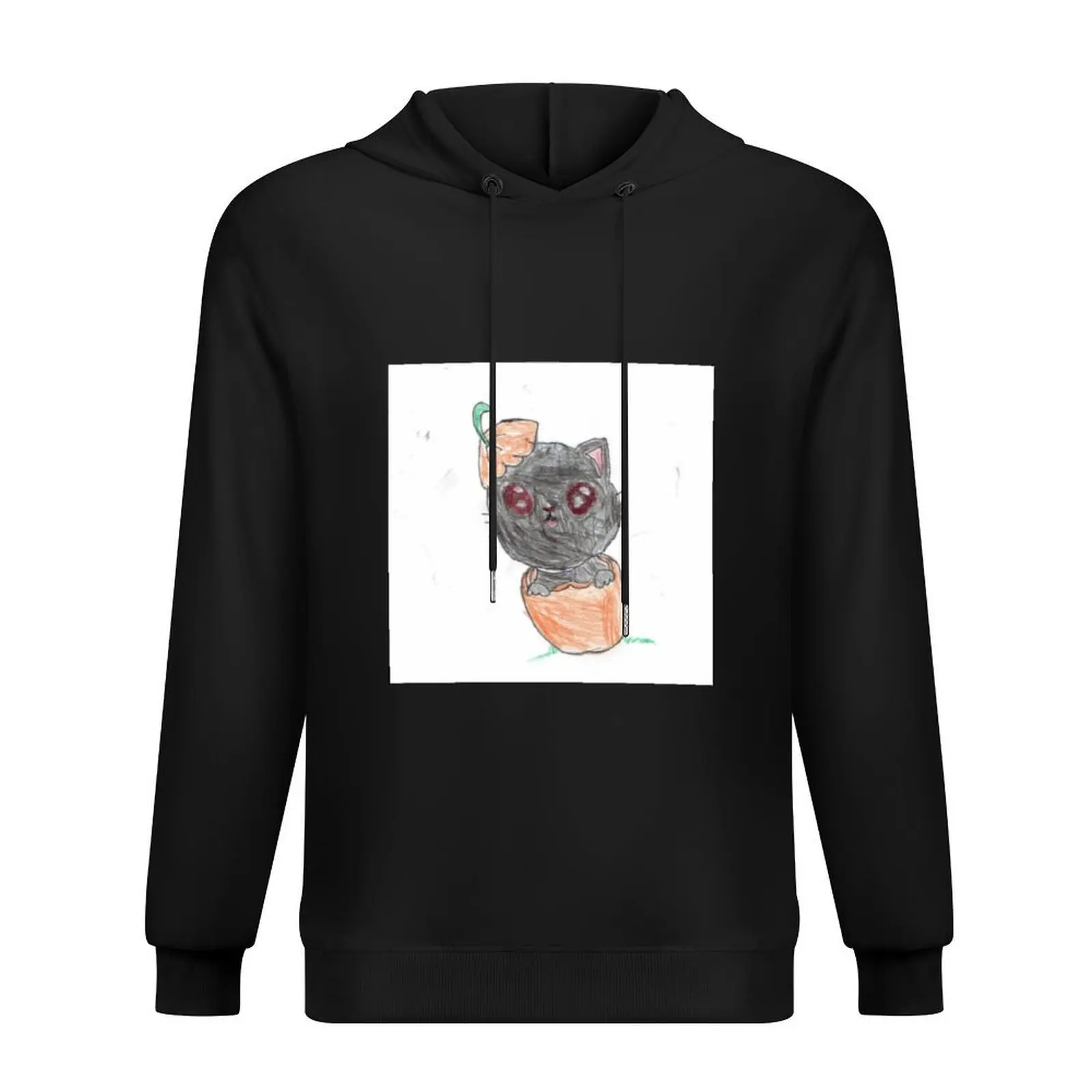 

Pumpkin Kitty Hoodie korean autumn clothes men's winter sweater men's sweat-shirt clothes for men men's hoodie sweatshirt