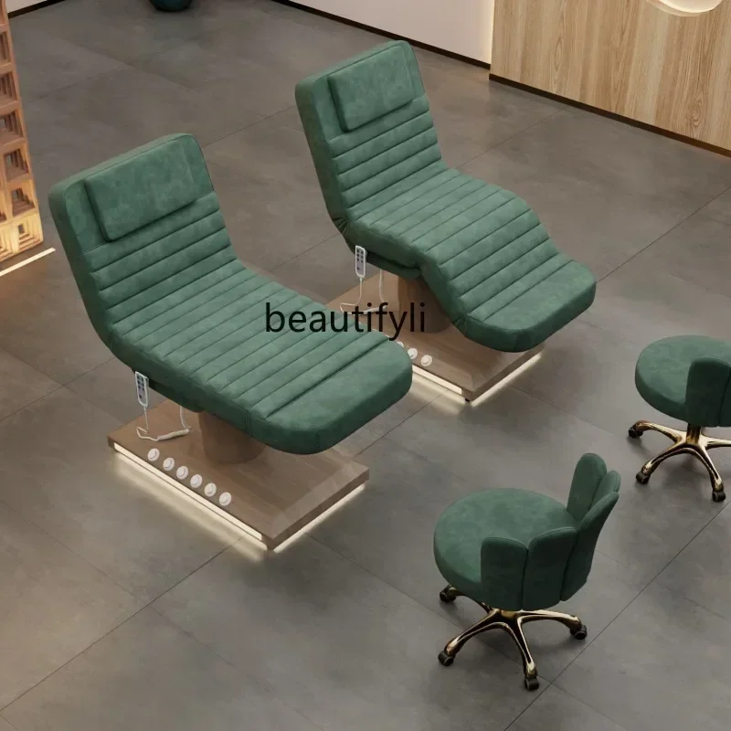 

Cama eléctrica masaje Facial, Base grano mara, para salón belleza