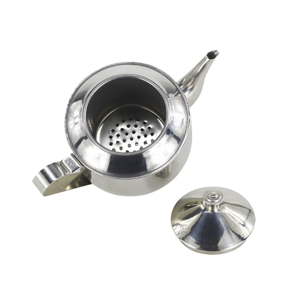 Tetera de 500 ml con Infusor de Acero Inoxidable y Tapa Segura para Preparar Mezclas de Hierbas, Infusiones de Frutas o Tés de Origen Único