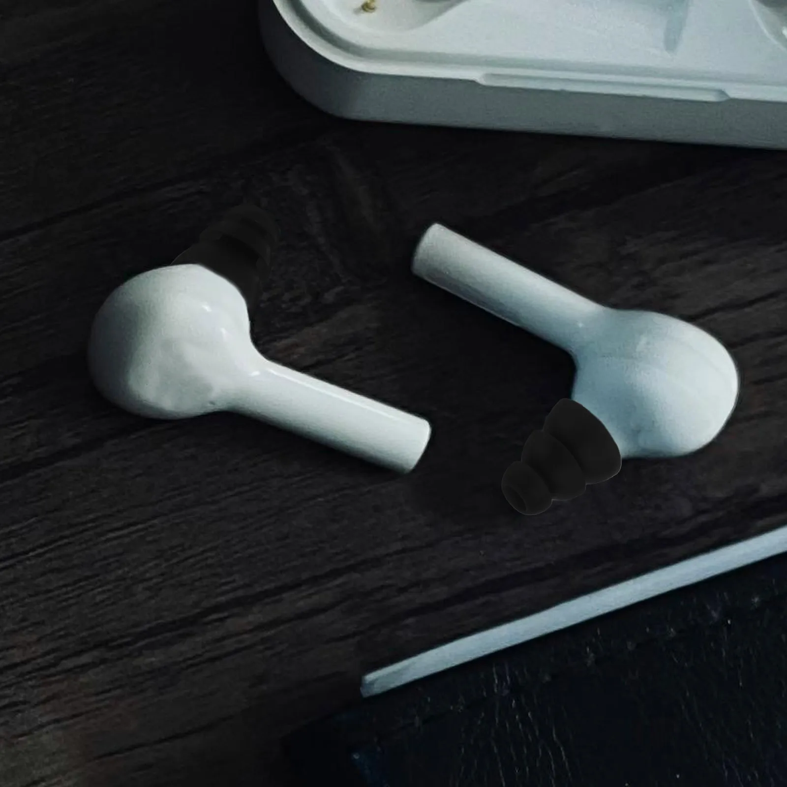 

15 Pcs Earbuds Headphone Silicone Case Covers Small Replacement Tips Black Work