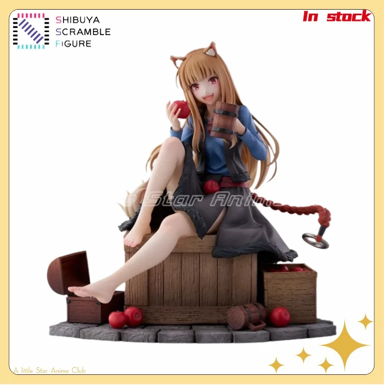 

В наличии Оригинальная коллекционная модель аниме-фигурки SSF MERCHANT MEETS THE WISE WOLF Holo 1/7