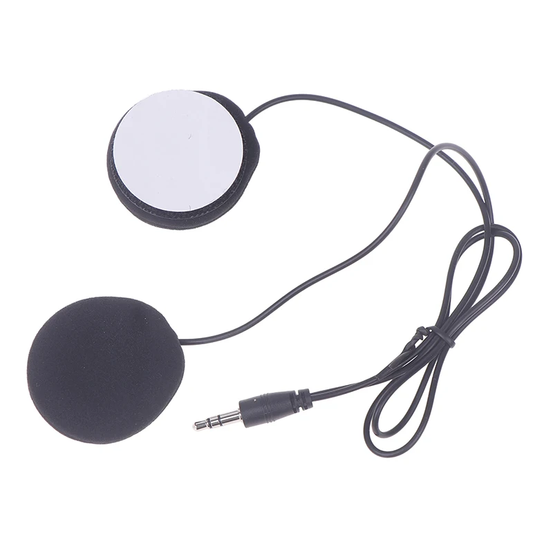 For Cardo Freecom/Spirit Motorcycle Helmet Bluetooth Intercom Soft Wire Microphone Wire Microphone And 3.5mm Speaker