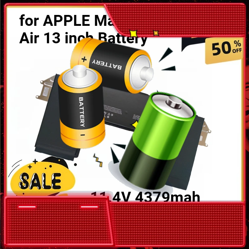 

A1965 11.4V 4379mah for APPLE MacBook Air 13 inch Battery A1932 2018 2019 A2179 Early 2020