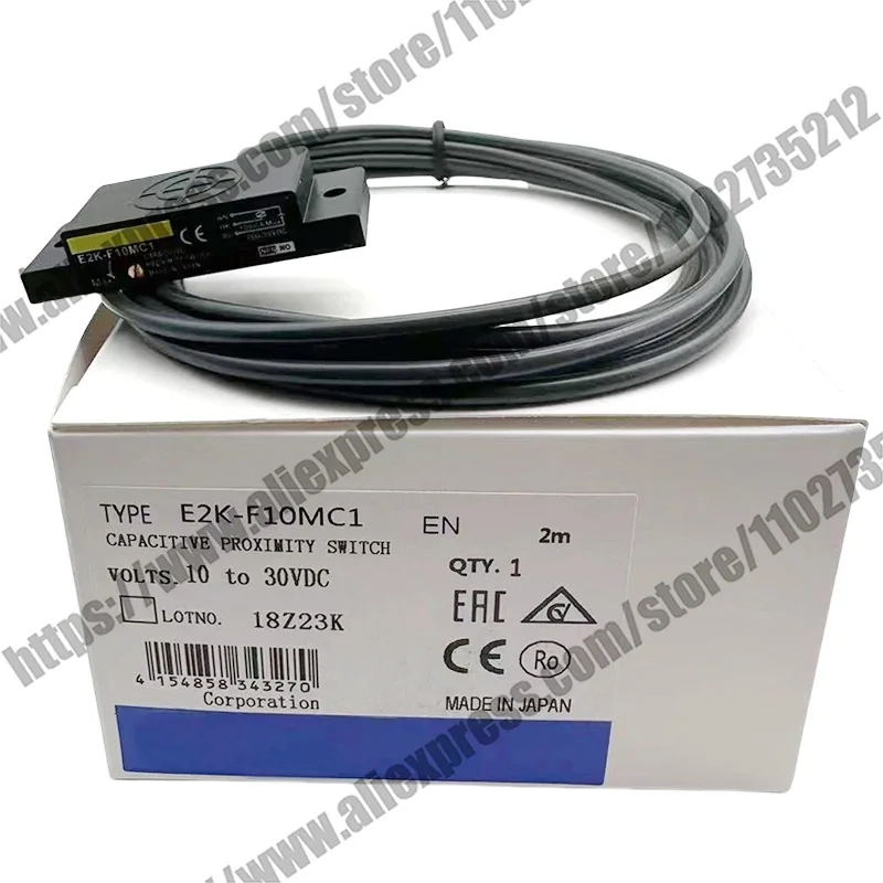 E2K-F10MC1 New  Capacitive Proximity Switch Sensor NPN NO