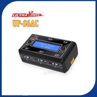 Ultra Power UP-S6AC 1S LiPO LiHV Battery Charger 6x4.35W AC/DC with LCD Digital Display for RC Model Accessories
