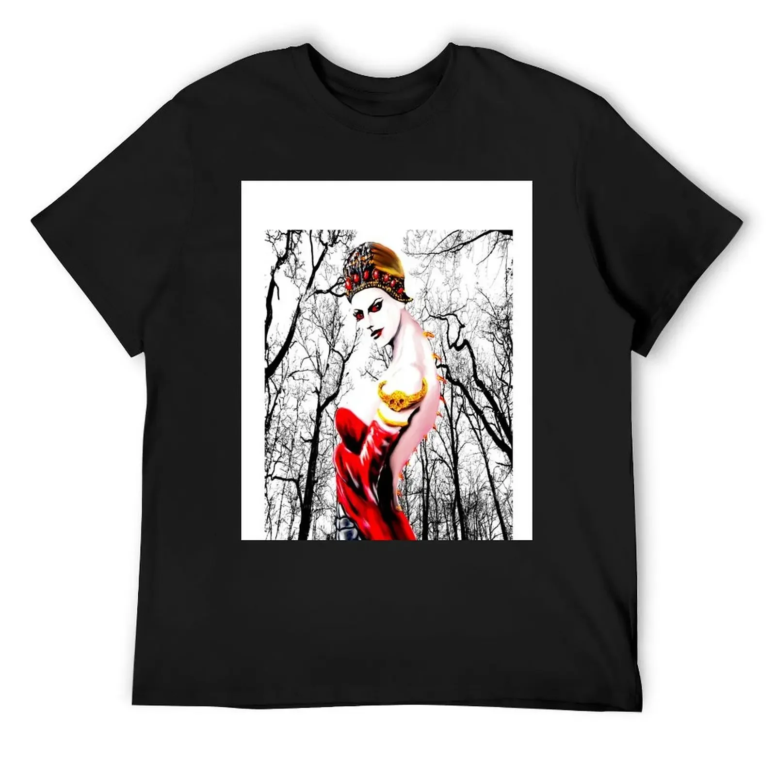 Snake Princess Tattoo Tee Design T-Shirt anime tshirt shirts graphic tee cute clothes graphics mens white t shirts