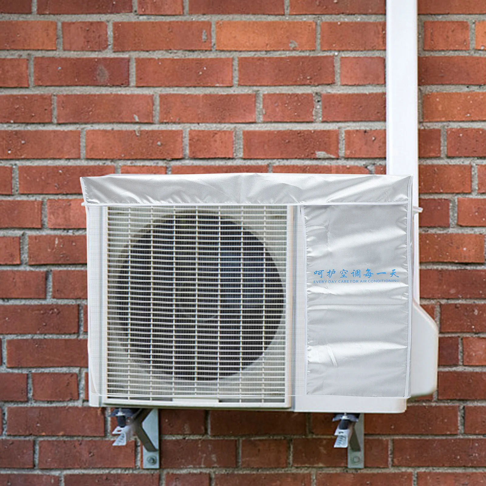 

1Pcs Waterproof Air Conditioner Cover Outdoor Unit Protector Uv Resistant Dustproof Weatherproof Ac External Unit Cover Heavy