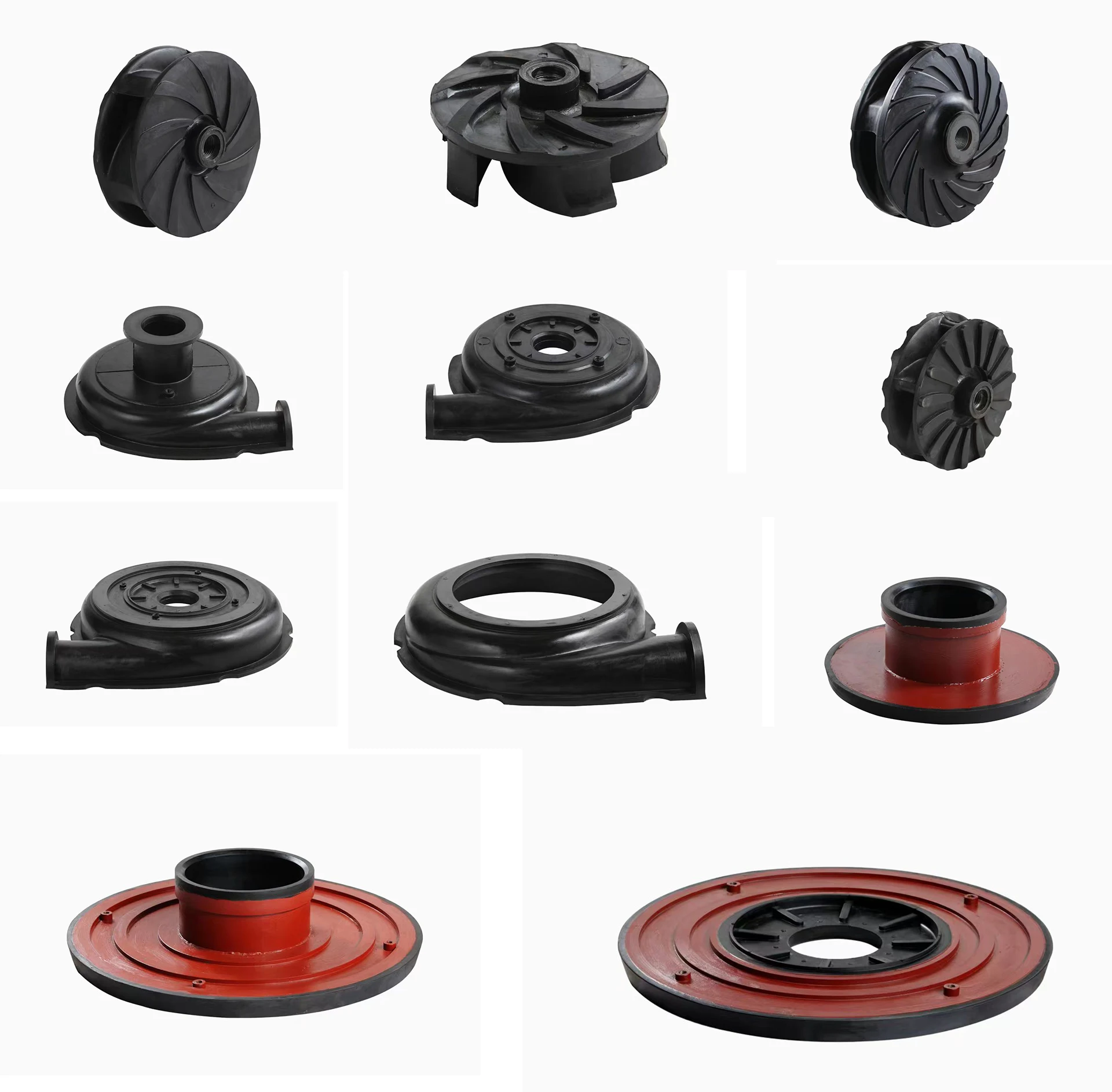 

High Quality 1000mm Wear Resistant Rubber Closed Impellers Slurry Pump Spare Parts