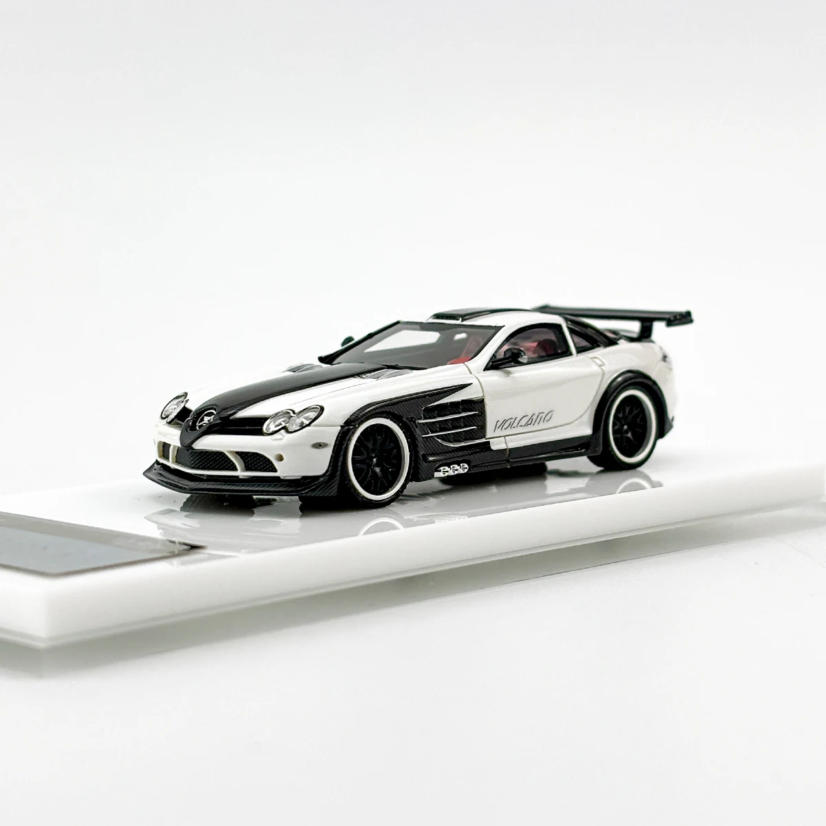 VMB 1:64, Mercedes-Benz SLR hamann modified version, high-end resin static miniature car fashion play model, adult collection.