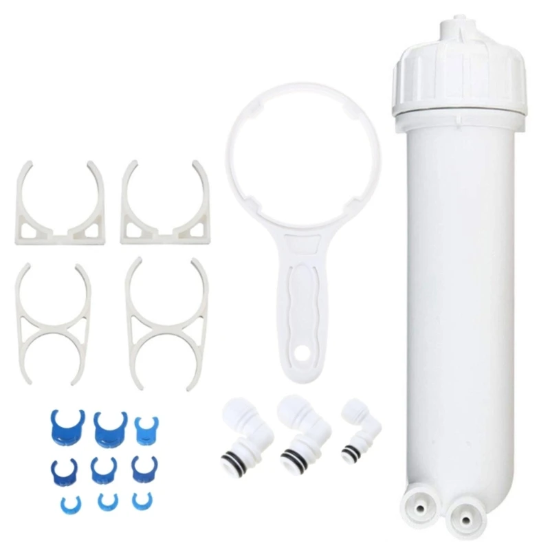 W8KC Easy to Install 3013-400G Reverse Membrane Set RO Membrane Filter Housing Plastic Reliable Water Purification Option