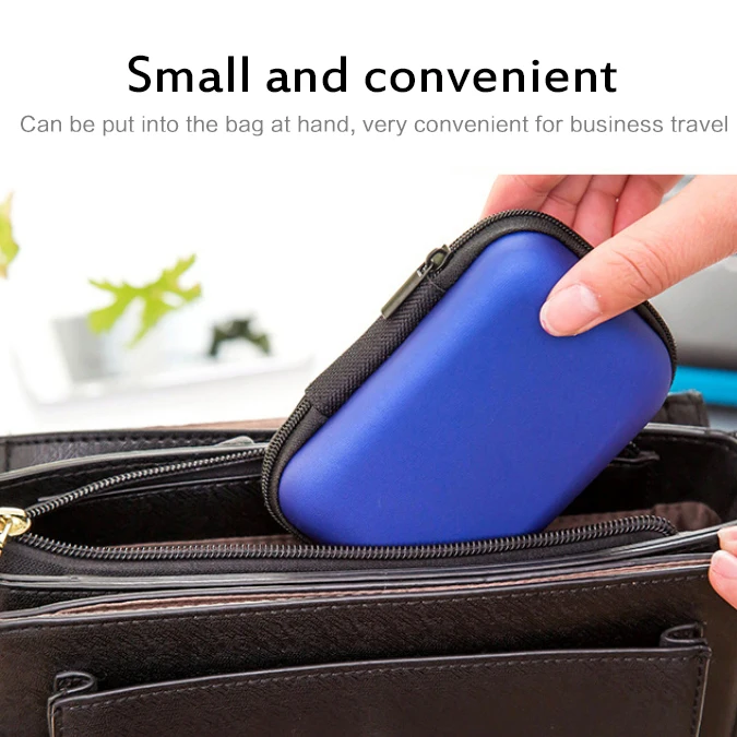 Sundries Travel Storage Bag Charging Case For Earphone Package Zipper Bag Portable Travel Cable Organizer Electronics Mini Bag