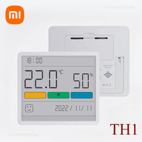 Xiaomi DUKA  Portable LCD Electronic Digital Temperature Humidity Meter Clock Digital Clocks Decorative Large Screen Schedule