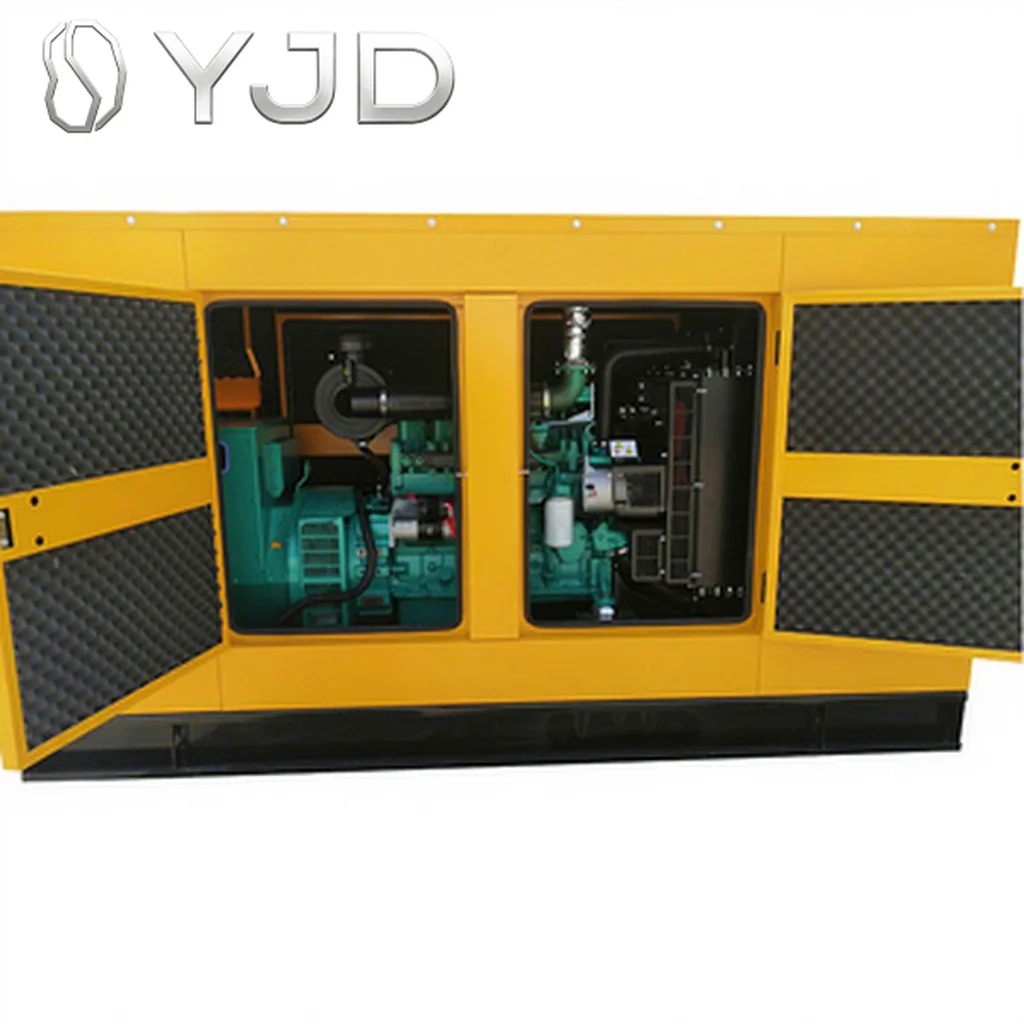 DYJD 15-80KW Weichai Engine Super Silent Diesel Generator 1/3 Phase 24V DC Auto Start Mobile Trailer Option for Construction