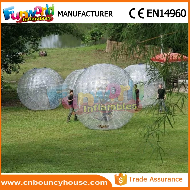 Commercial Grade Inflatable Zorb Ball - Adult Water & Land Body Zorb Equipment