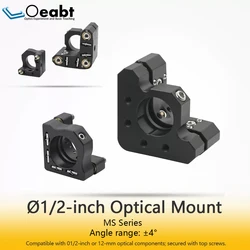 Oeabt MS-A12 MS Series Ø1/2-inch Optical Mount, Adjustable Precision Three-Axis Mount, Mini Two-Axis Mount