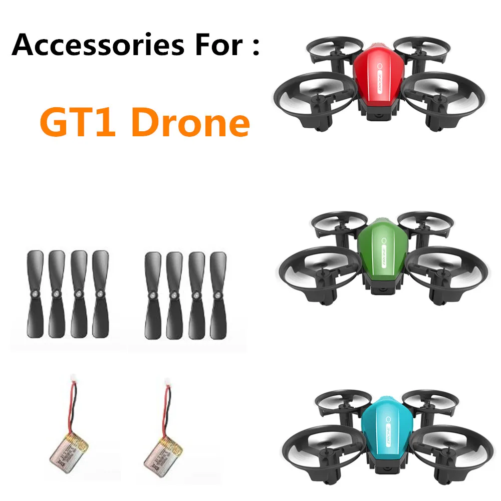 GT1 akcesoria do dronów 3.7V 260mAh bateria/łopata śmigła/do GT1 Drone GT1 części baterii